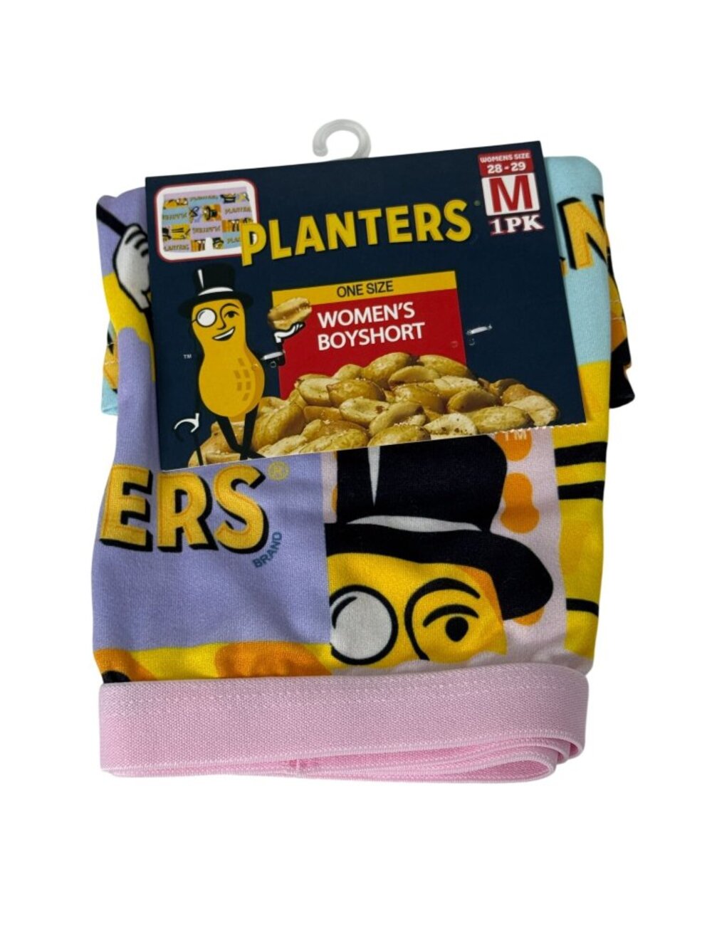 Planters Mr. Peanut Boyshort Underwear Size S NWT